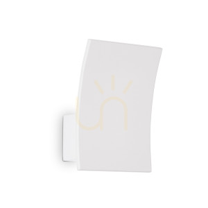 Nástenné svietidlo Ideallux FIX AP biele LED 5,5 W kov 117867