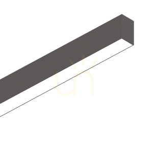 LED lištové svietidlo Ideallux FLUO Wide 1200 27W 4000K čierne 192505