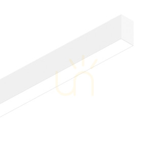 LED lištové svietidlo Ideallux FLUO WIDE 1800 36W 4000K biele 192604