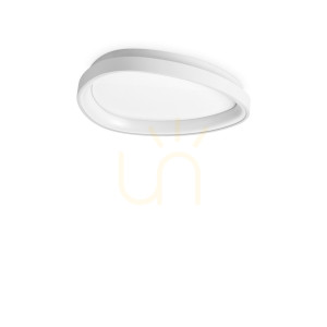 Plafón Ideallux Gemini PL D042 biely LED 24W 42,5 cm 328010
