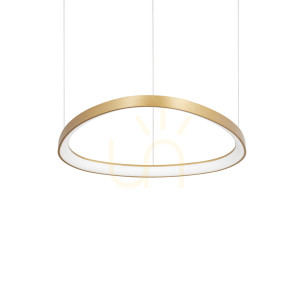 Prívesné svetlo Ideallux GEMINI D061 mosadz 47W LED 3000K 269832