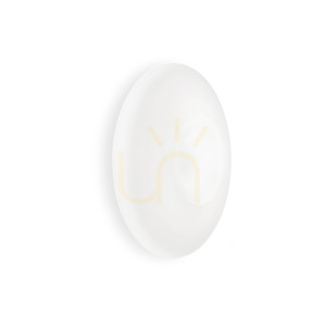 Plafón Ideallux Glory PL5 D60 biely sklenený 5xE27 60 cm 019765