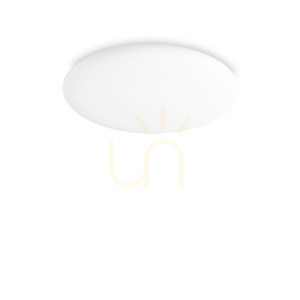 Plafón Ideallux LEVEL PL D58 biely LED 32W sklo kov 261188