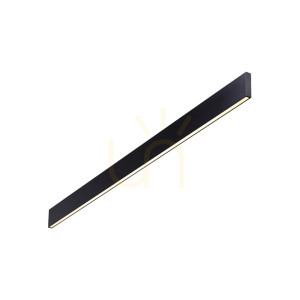 Nástenné svietidlo Ideallux LINUS AP čierne 120 cm LED 32W 3000K 242019