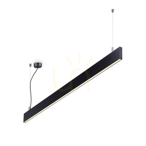 Prívesné LED svietidlo Ideallux LINUS SP čierne 32W 3000K stmievateľné 120 cm 241975