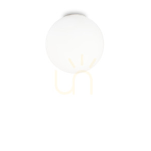 Plafón Ideallux MAPA BIANCO PL1 D40 biely 059839