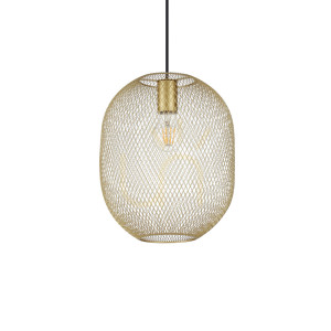 Závesné svietidlo Ideallux NET SP1 D24 ORO čierne 317267