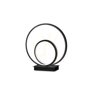 Stolová lampa Ideallux OZ TL ON-OFF čierna LED 22W 3000K 269481
