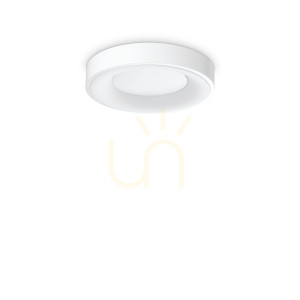 Plafón Ideallux PLANET PL D30 biely LED 15W 30 cm 312323