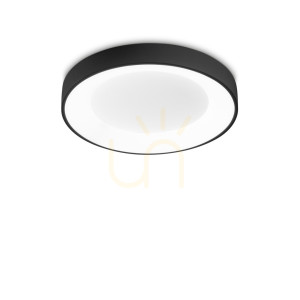 Plafón Ideallux Planet PL D40 Nero čierny LED 20W 40 cm 312330