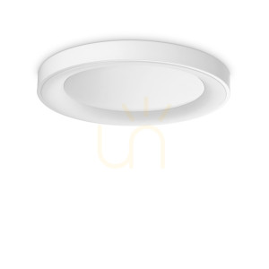 Plafón Ideallux Planet PL D50 biely LED 25W 50 cm 312354