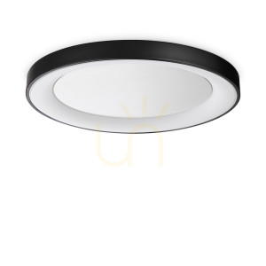Plafón Ideallux Planet PL D60 čierny LED 29W 60 cm 312361