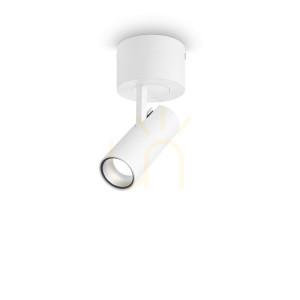 Plafón Ideallux PLAY PL Bianco biely LED 7W hliník 258287