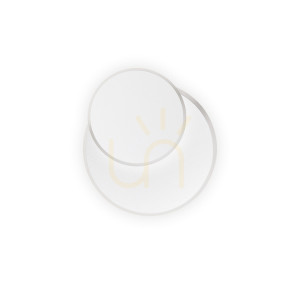 Nástenné svietidlo Ideallux Pouche AP Round biele LED 15W 25 cm 259345