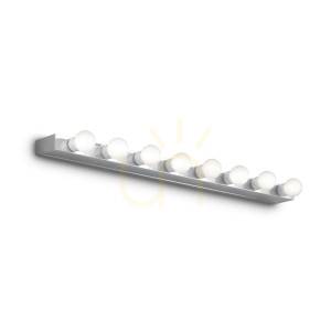 Nástenné svietidlo Ideallux PRIVE AP8 Cromo chróm 8xE14 80,5 cm 045634