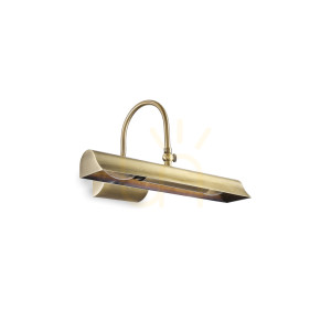 Nástenné svietidlo Ideallux Retro AP2 champagne mosadz 2xE14 144917