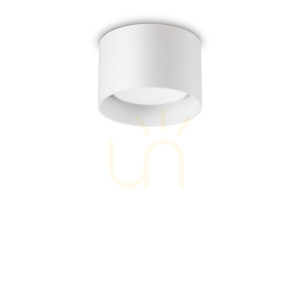 Plafón Ideallux Spike PL1 Round biely GX53 10 cm 277417