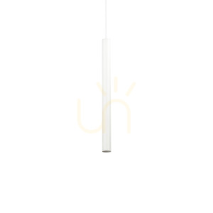 Závesné svietidlo Ideallux Ultrathin SP D040 Round biele LED 11,5W 3000K 156682