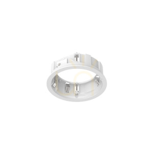Rámček pre svietidlo Ideallux ZEUS Trim Round biely 10,9 cm 324883