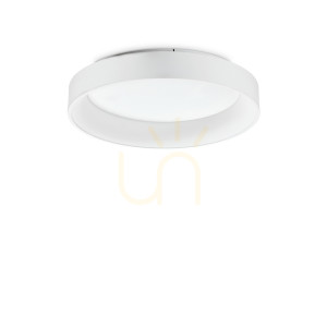 Plafón LED Ideallux Ziggy PL D060 biely 59,5 cm 43W 293790