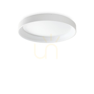 Plafón LED Ideallux Ziggy D080 biely 80 cm 62W 317908