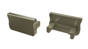 Krytka pre LED profil LUMINES A inox