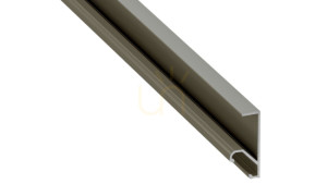 LED profil LUMINES typ Q18 inox eloxovaný 1 m