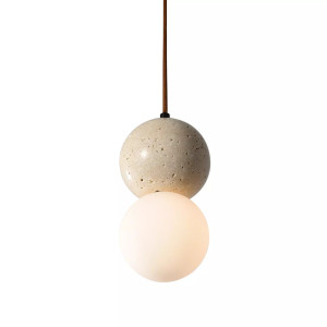 Bilo I 1xG9 biela závesná lampa PL0135