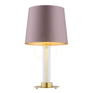 Stolová lampa ARGON Hampton transparentná E27 8542