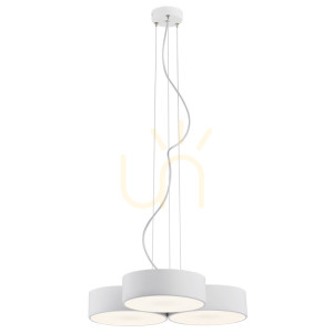 Závesné LED svietidlo ARGON Darling biele 1222