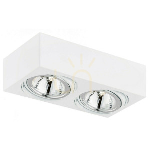 Plafón ARGON RODOS biely G9 2x6W IP20 581