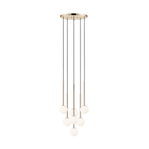 Závesné svietidlo Zuma Line ARCTURUS P0574-07F-F7AA zlatá LED