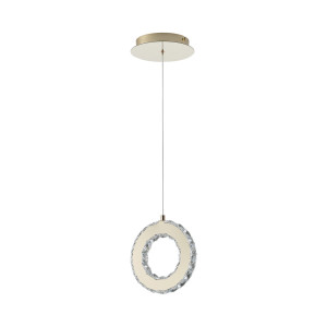 Závesné svietidlo Zuma Line GIRONA MD3713-1-3GT zlatá LED