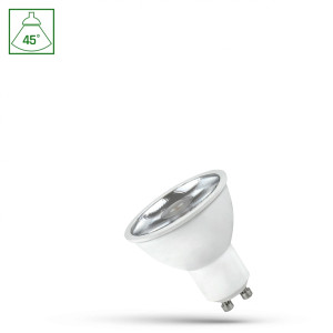 Led Gu10 230 V 4,5 W Smd 45st Nw so spektrálnou šošovkou