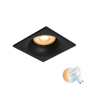 Zapustené svietidlo Italux Aranta čierne GU10 DL-61903A-BK