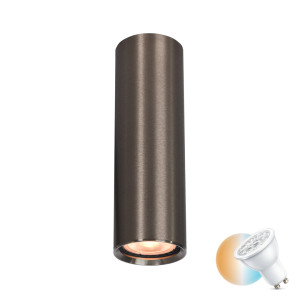 Svietidlo na povrchovú montáž Italux Lopus bronz GU10 CLN-48930-M-BRO