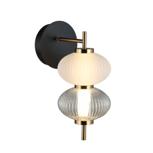 Nástenné svietidlo Italux Testa LED čierne WL-84938-2-BK