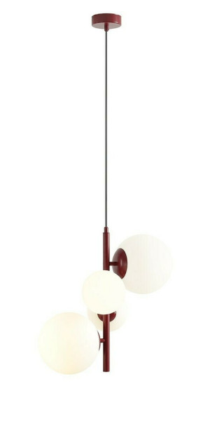 Závesné svietidlo Aldex Bloom 4 Red Wine RAL3004 1091L15