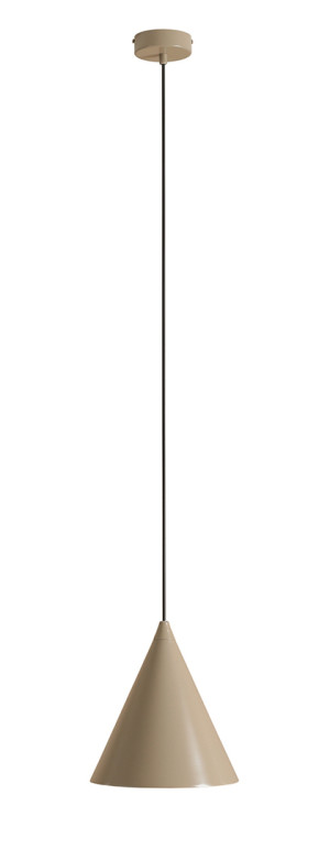 Závesná lampa Aldex béžová kovová 24 cm 1108G17