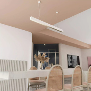 Sigi II LED závesné svietidlo biele PL0127-WH