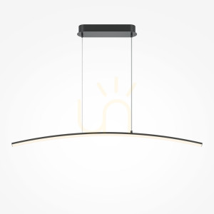 Závesné svietidlo CURVE MOD243PL-L18BK Maytoni