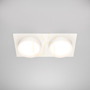 Zapustené svietidlo HOOP DL086-02-GX53-SQ-W Maytoni