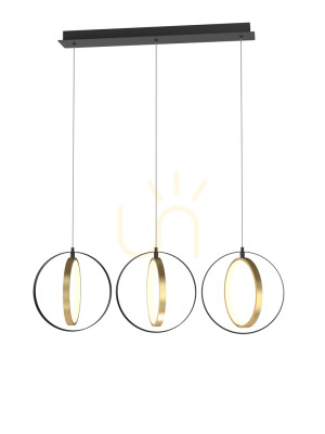 VALLA - Aviano BASIC LED trojité závesné svietidlo