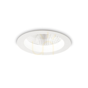 Zapustené svietidlo Ideallux BASIC FI ACCENT biele LED 15W 3000K 193465
