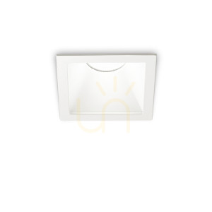 Zapustené svietidlo Ideallux GAME Trim Square 11W 3000K biele 192376