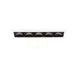 Zapustené svietidlo Ideallux LIKA 206219 biele LED 12,5W 3000K 14,6 cm