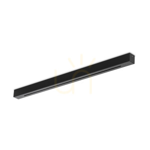Stropná rozeta Ideallux ROSONE Lineare 4 svetlá čierna 73 cm 328720