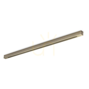 Stropná rozeta Ideallux Rosone Lineare 6x svetlo mosadz 120 cm 328775