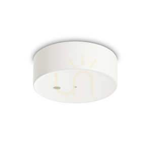 Magnetická stropná rozeta Ideallux ROSONE 311265 biela 9 cm