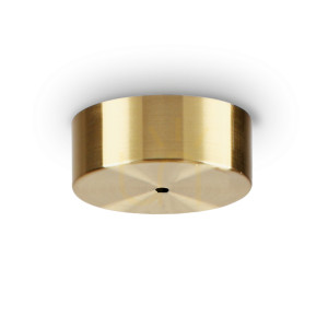 Magnetická stropná rozeta Ideallux Rosone 1 svetlo mosadz 9 cm 249308